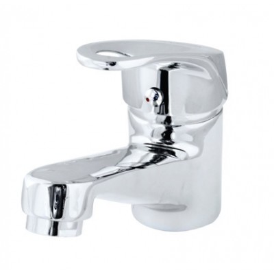 Basin Faucet Ardic 35 Ceramic Cartridge Deck Mounted Type Model Basin Mixer Chrome Finish